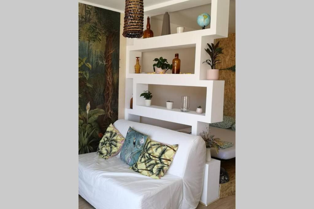 Studio Jungle Au Mourillon Apartment ตูลง ภายนอก รูปภาพ